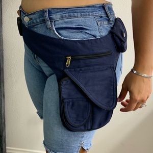 Thigh Drop Waist Utility / Hip Belt Fanny Pack,  for Travel, Outdoors
